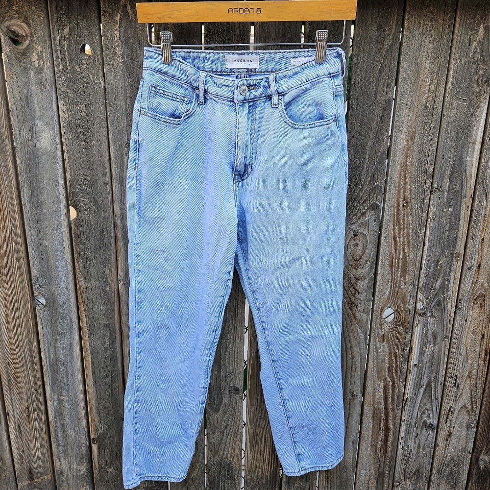 Pacsun Blue Anckle Cropped Jeans Classic Style Size 27